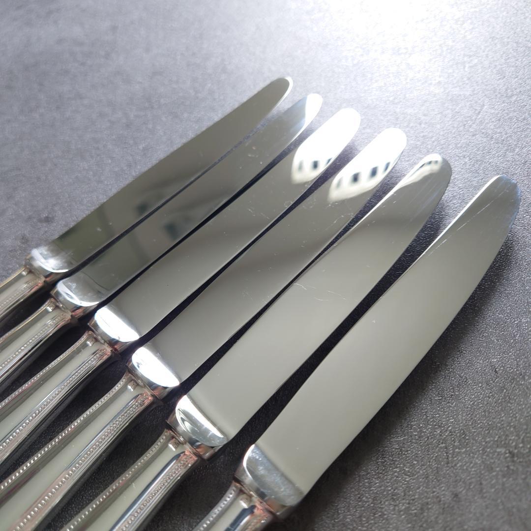 美品 クリストフル パール デザートナイフ 6点