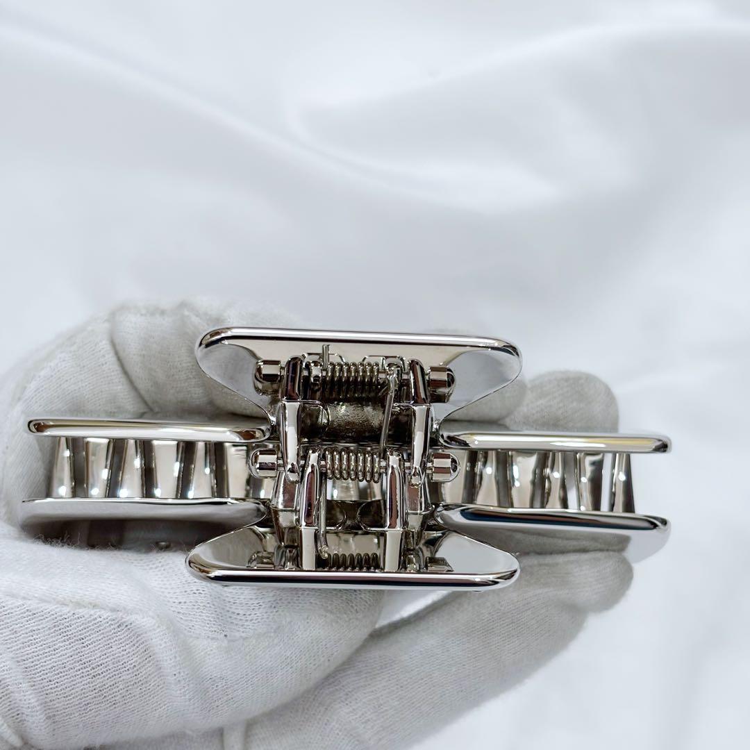 極美品　正規品✨　PRADA プラダ　ヘアクリップ　バレッタ　メタルクリップ