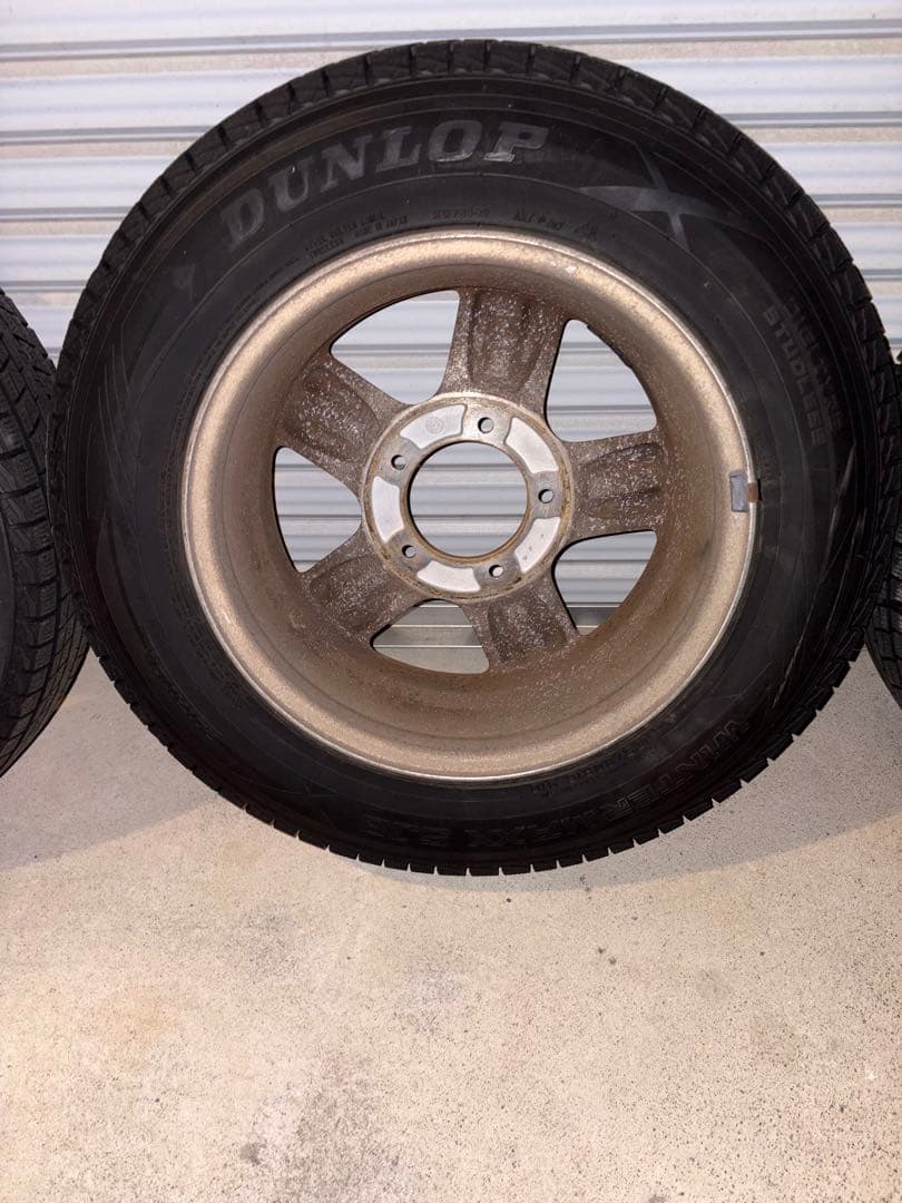 ジムニー用16インチ DUNLOP スタッドレスタイヤ ホイール 4本セット