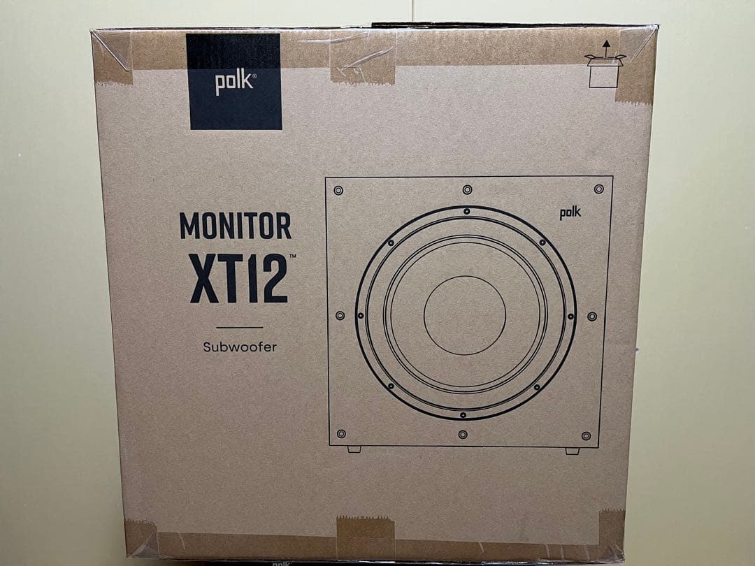 ポークオーディオ　MXT12 Monitor XTシリーズ サブウーファー