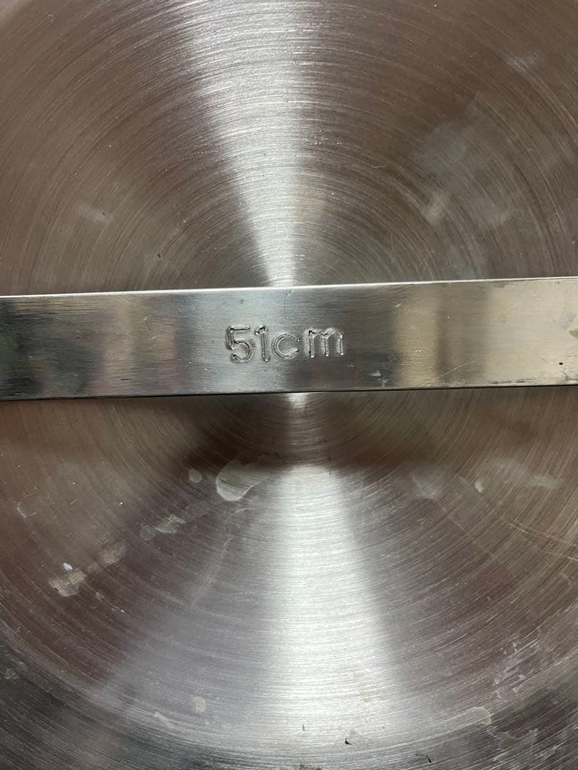 新品、未使用鍋ふた　アルミ　51cm 送料込み