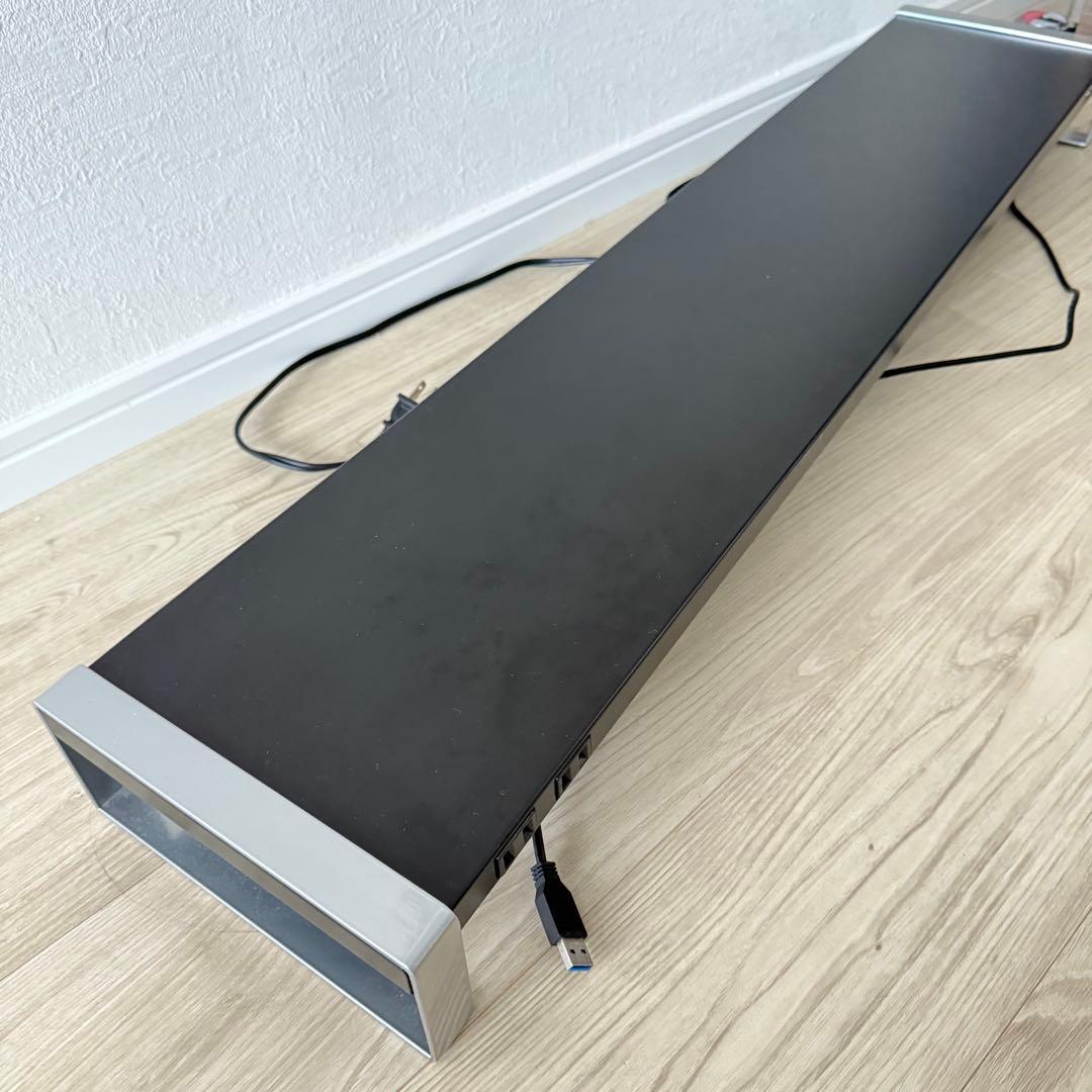 ◆即発送◆100-MR138BK モニター台 電源タップ+USBハブ付き