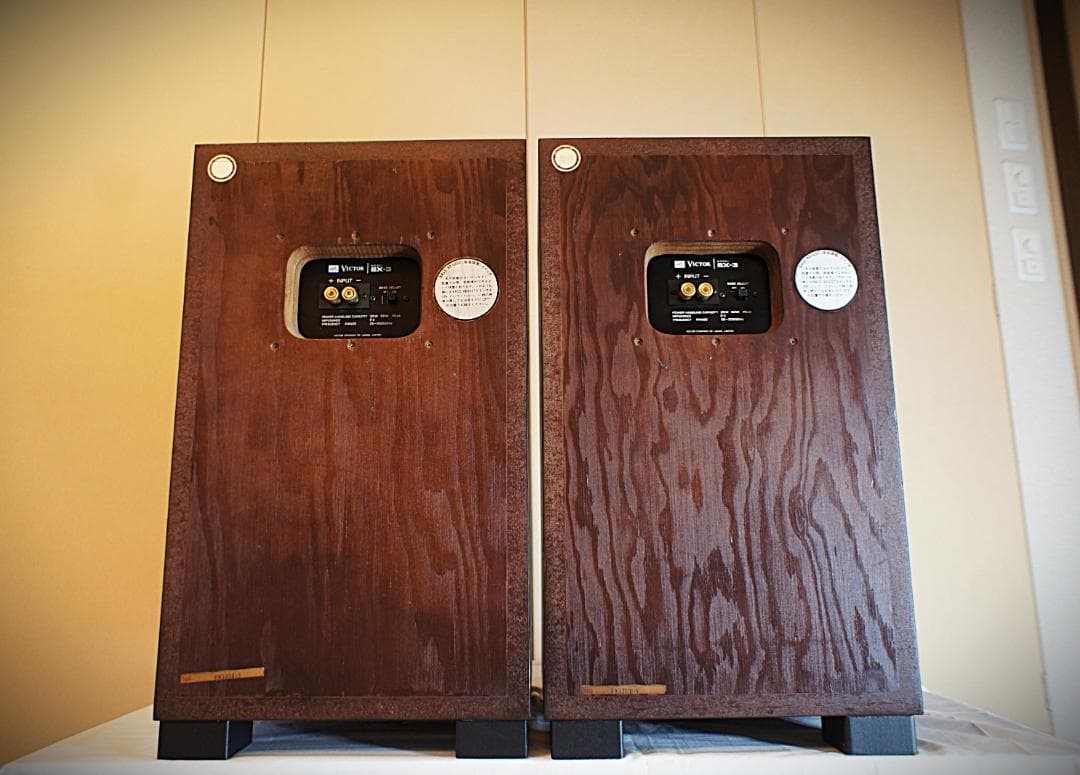 【超美品】Victorビクタースピーカー　SX-3 ブラックリモデル整備良品