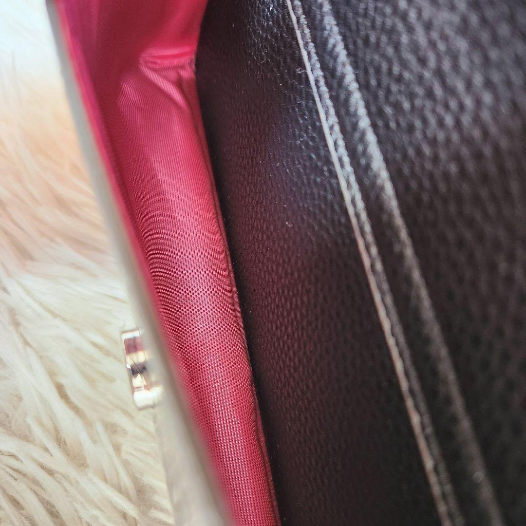 《未使用》ABISTE アビステ ビジュー付き ウォレット ショルダーバック