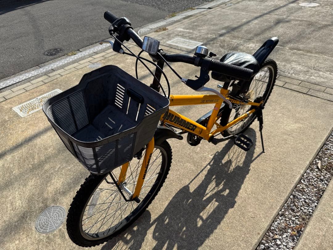 HUMMER 子供用自転車 22インチ　CTB226-TZ（イエロー）