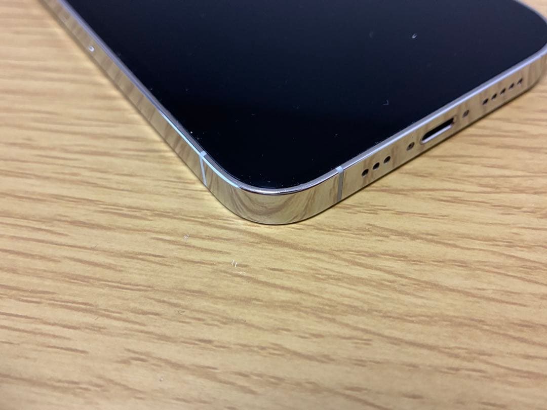 【画面傷あり】iPhone13pro 128GB シルバー バッテリー81%