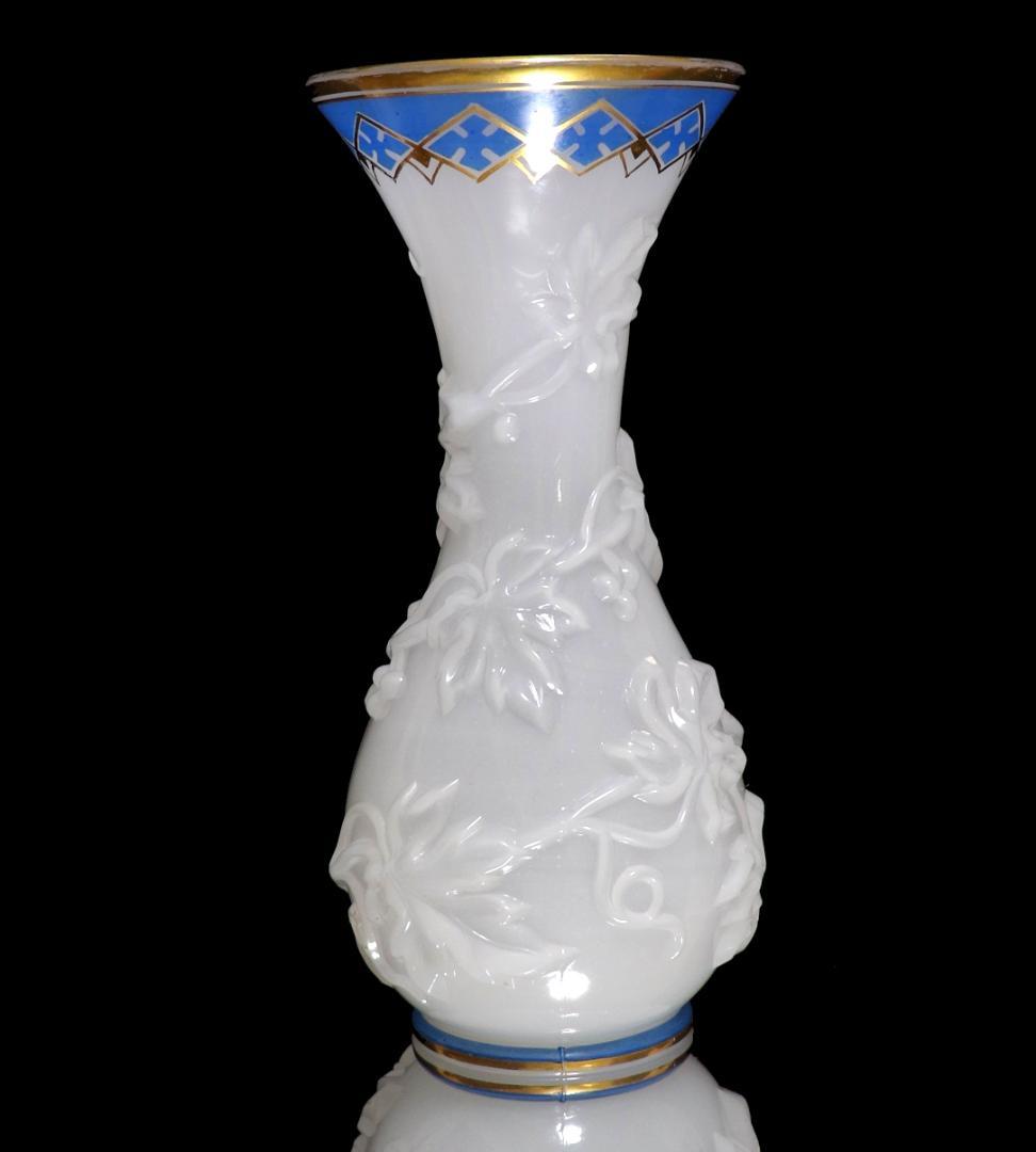 オールド・バカラ 19世紀 美術館級作品 パリ万博試作品 レアデザイン 大型花瓶