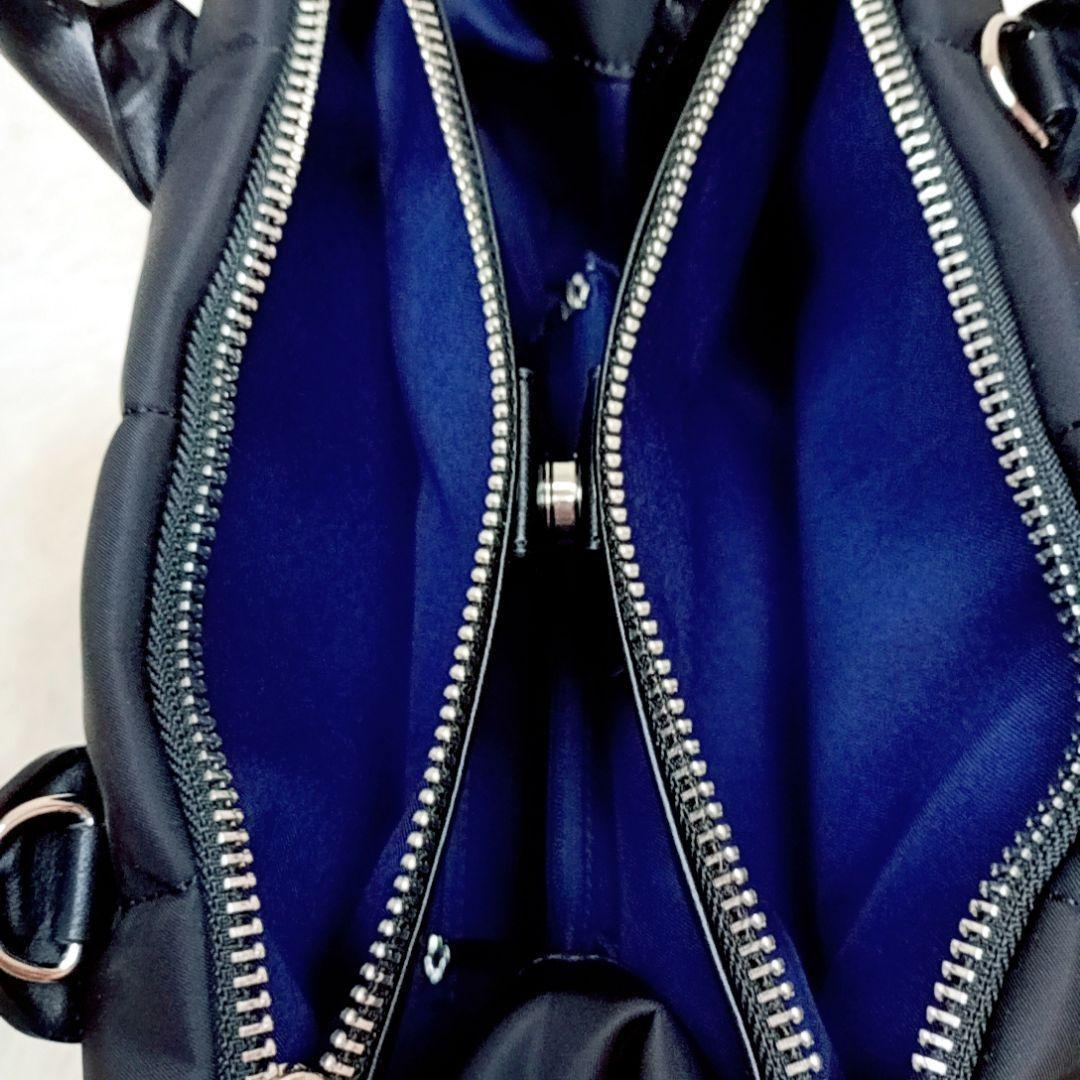 【極美品】ダイアナ ハンドバッグ ショルダーバッグ 2way 3層 ナイロン