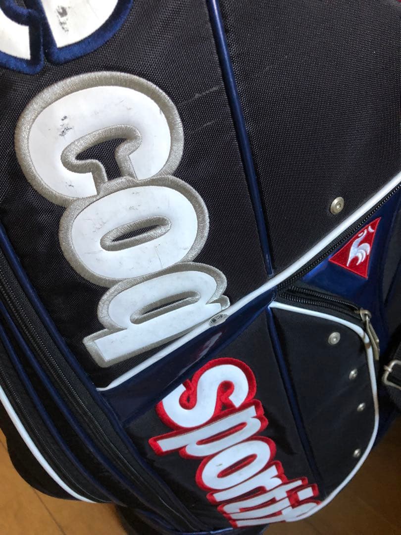 【送料込み】希少廃盤品　ルコックスポルティフ　キャディバッグ　ゴルフバッグ