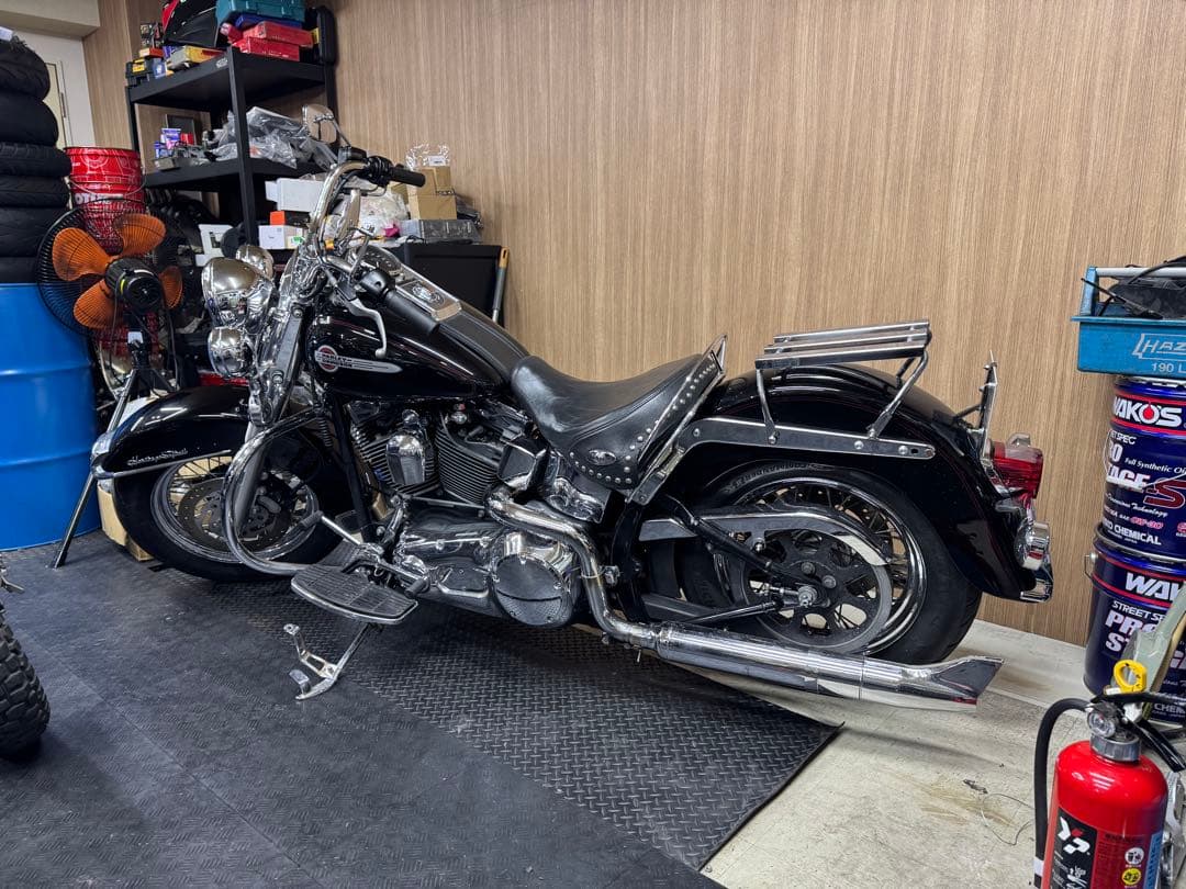 ハーレー　FLSTC1450 TC88 ツインカム フィッシュテールマフラー