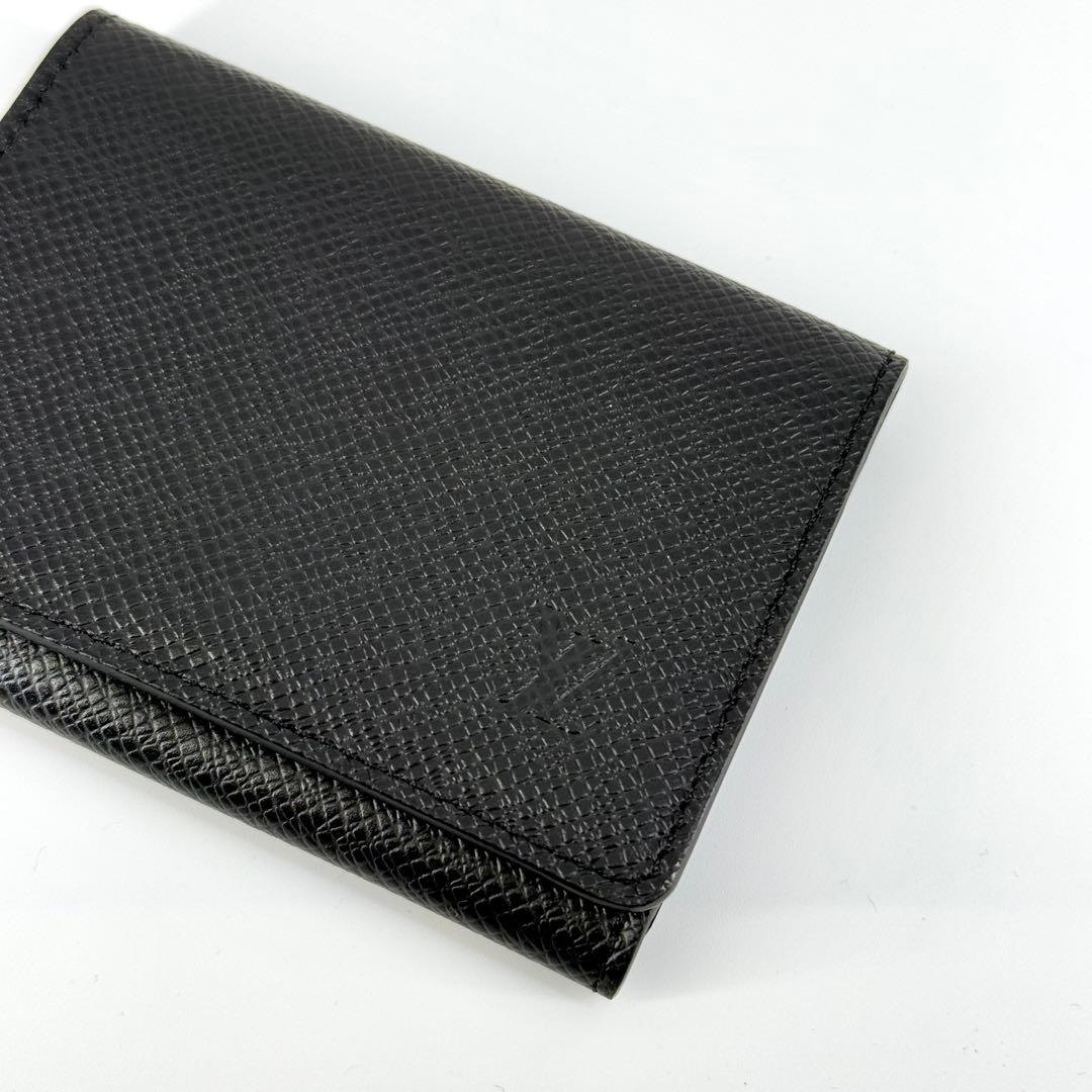 新品 ルイヴィトン タイガ カードケース 名刺入れ アンヴェロップ ブラック 黒