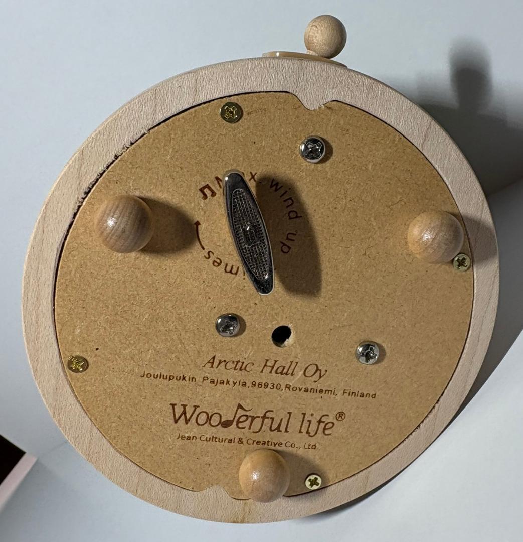 MOOMIN 木製オルゴール　3台セット　【中古美品・箱無し】