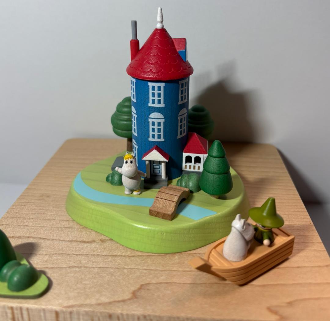 MOOMIN 木製オルゴール　3台セット　【中古美品・箱無し】