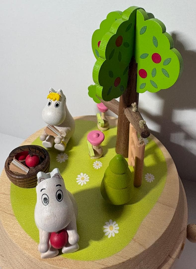 MOOMIN 木製オルゴール　3台セット　【中古美品・箱無し】