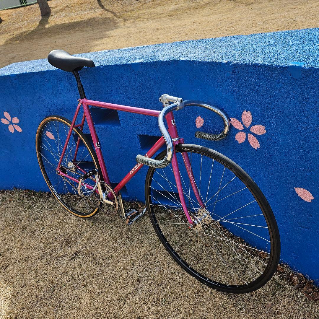 ウメザワ　競輪　ピスト　540　njs　110エンド　フレームセット