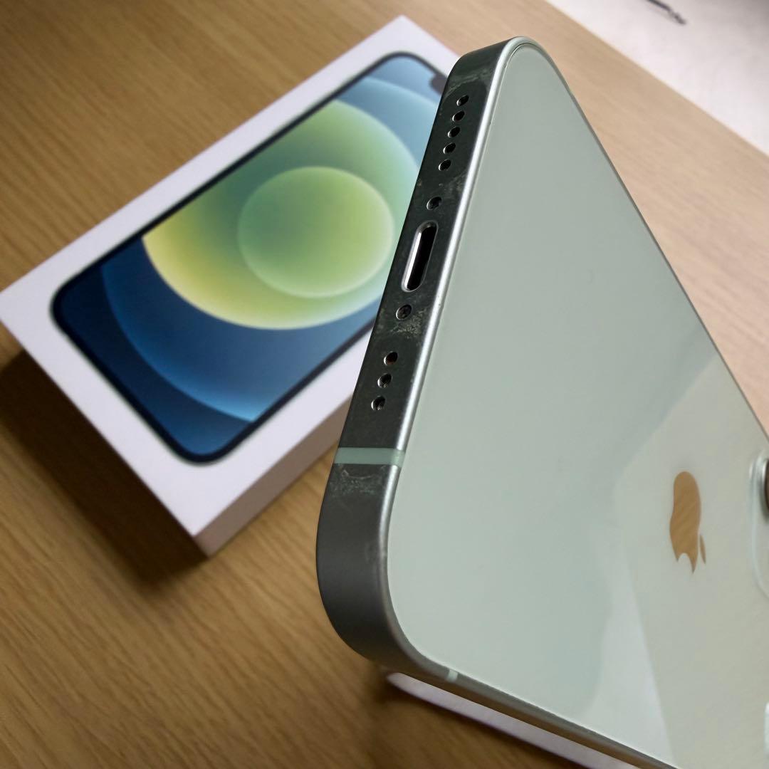 Apple iPhone 12 グリーン 64GB【Face ID不可】おまけ付