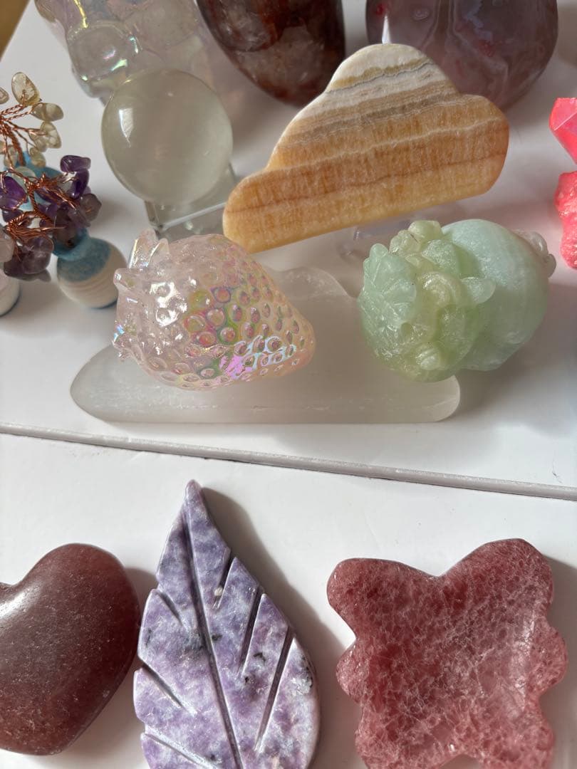 最終値下げ天然石 大量 セット スフィア ポイント 置物