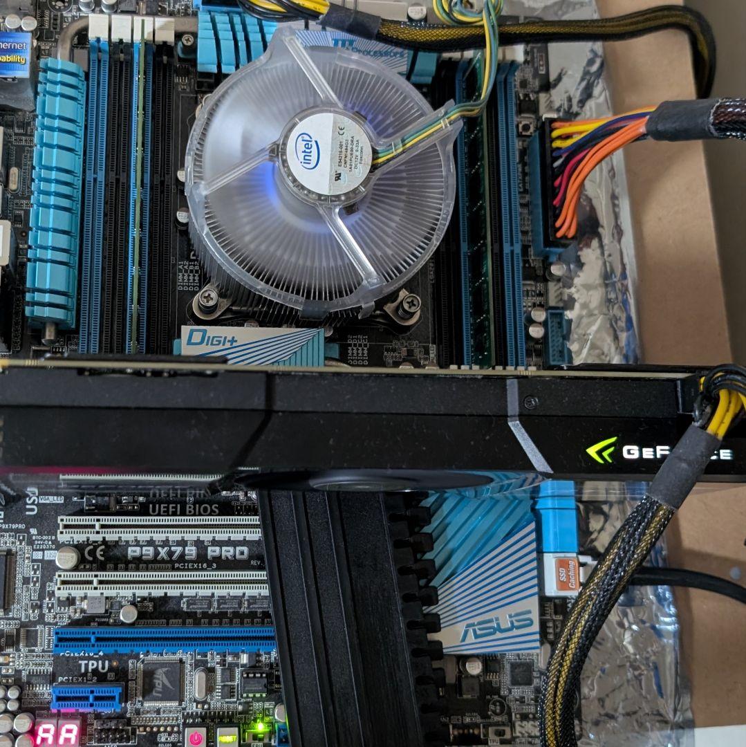 7月31日までの出品 GTX 590 Core i7 3820 LGA2011