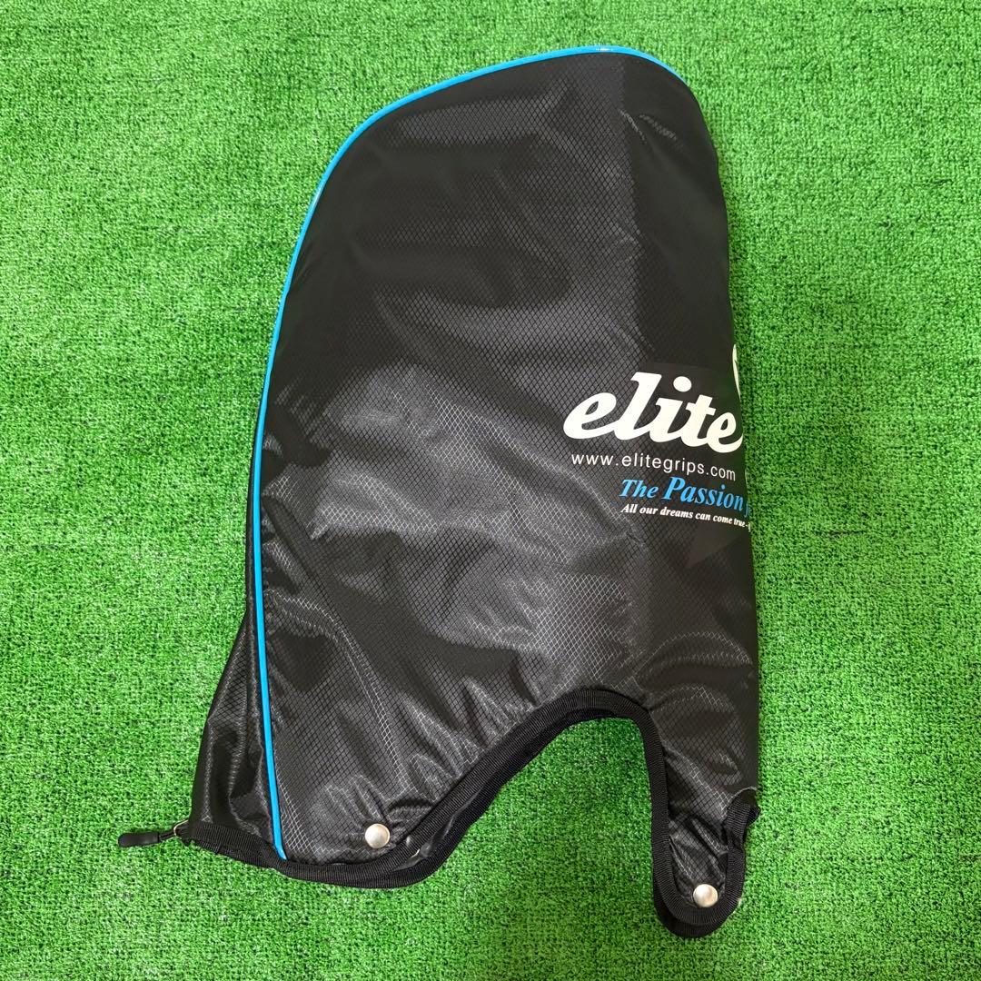 elite grips エリートグリップ 軽量キャディバッグ ブラック＆ブルー
