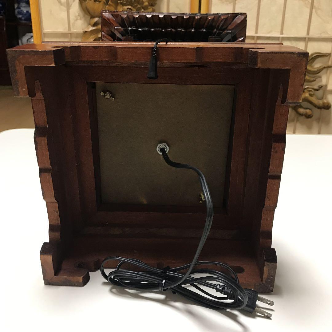 希少品　古美術　ランプ　梅蘭竹菊四面絵　年代物