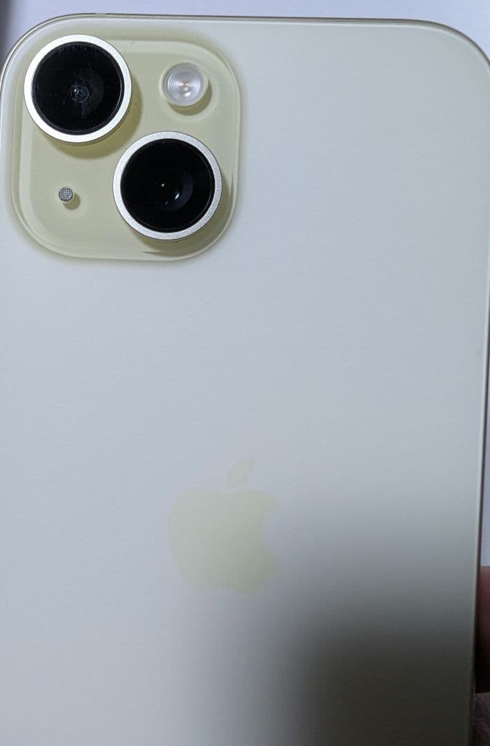 【超美品】iPhone15 128GB イエロー