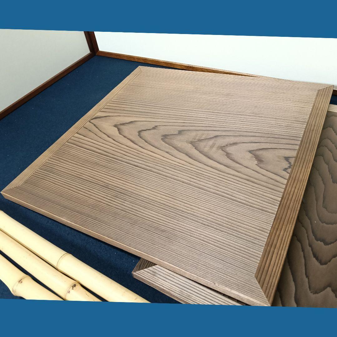 AO41 五行棚 杉材 組立式 玄々斎写 裏千家 紙箱入