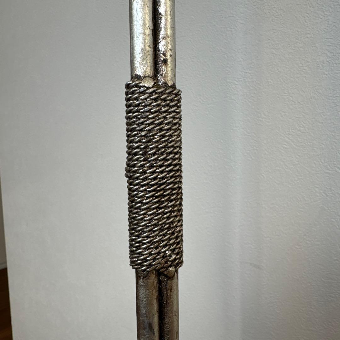 【アメリカンヴィンテージ家具】スチールリングタオルスタンド