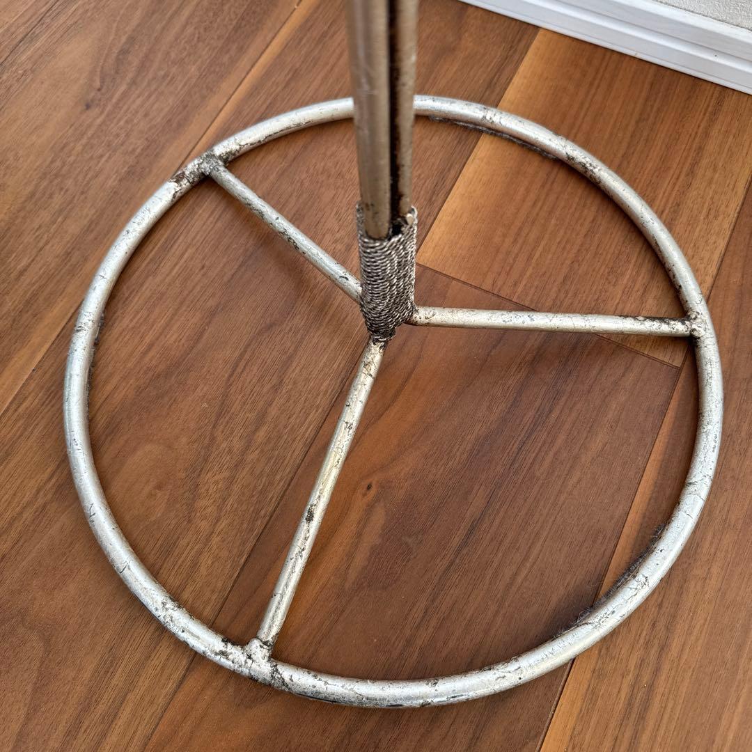 【アメリカンヴィンテージ家具】スチールリングタオルスタンド