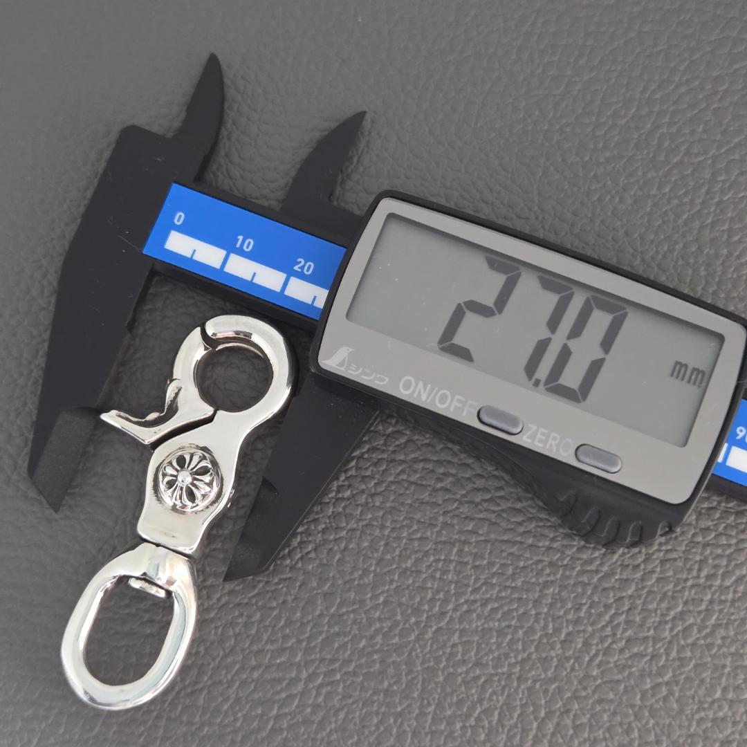 CHROME HEARTS クロムハーツ スイベル クリップ キーリング 925