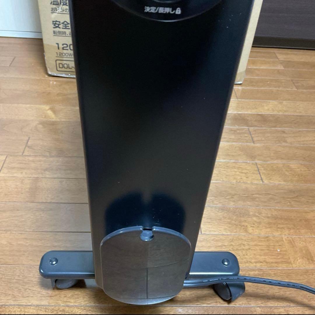 美品　ヤマゼン DOL-J121 オイルヒーター キャスター 温度設定