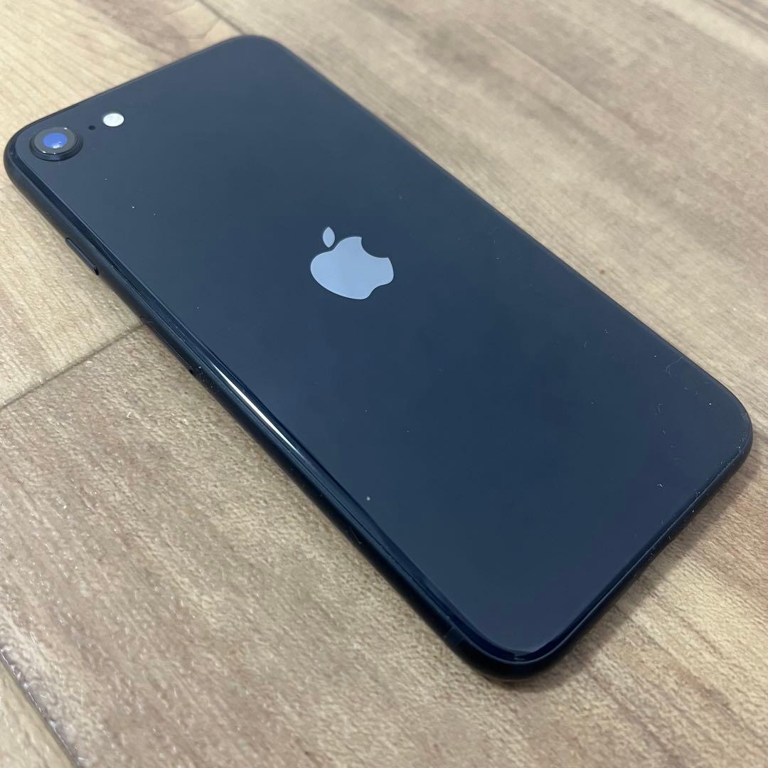 即納 iPhone SE 第3世代 128GB MMYF3J/A ミッドナイト