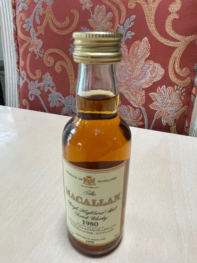 ミニボトル　マッカラン18年 1980 43度 50ml