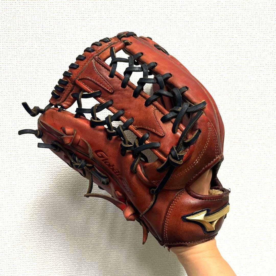 1009 ミズノ グローバルエリート 型良 硬式 外野手用グローブ 左投げ