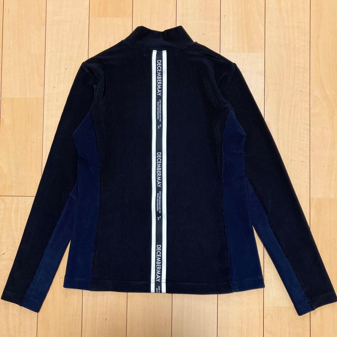 DECEMBERMAY ディセンバーメイ　長袖　ハイネック　レディース　黒　S