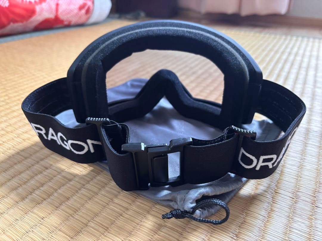 極美品　DRAGON DX3 L ゴーグル - ゴールドアイオン