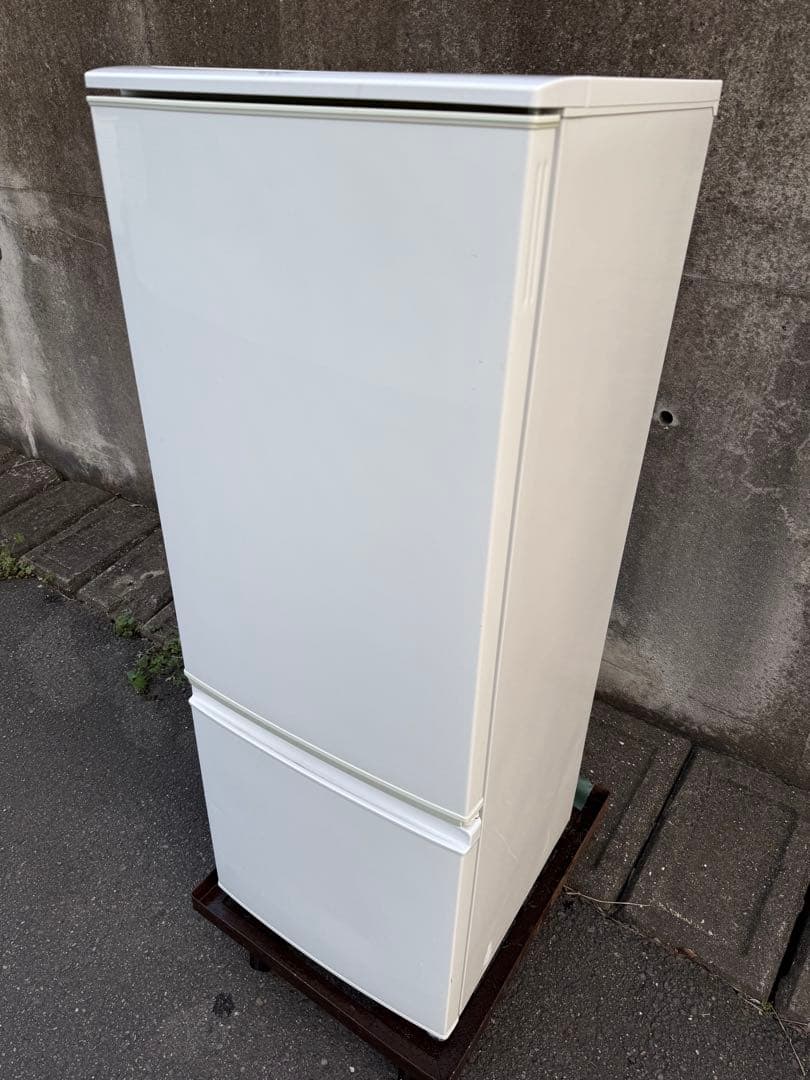 2016年式 167L SHARP 冷蔵庫 SJ-S17B-HG