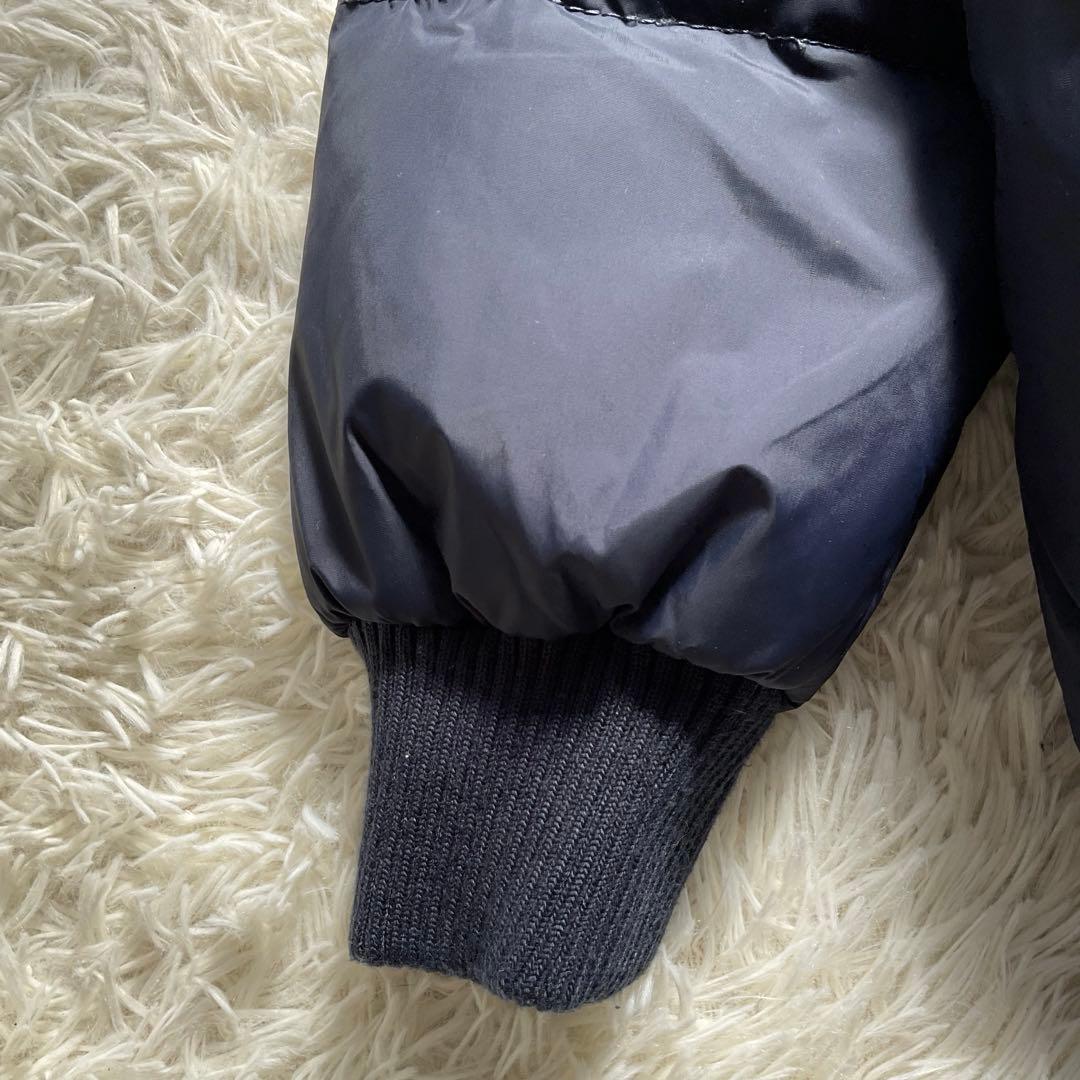 希少✨90's ポロラルフローレン　ポニー　イギリス国旗　ダウンジャケット　紺色