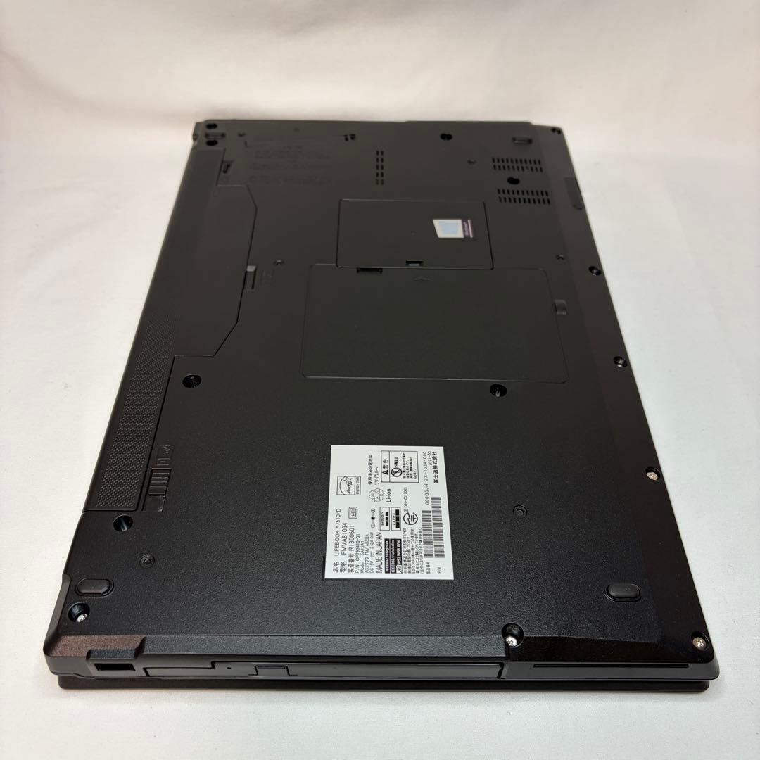 極美品 LIFEBOOK A7510 10世代 i5 16GB フルHD DVD
