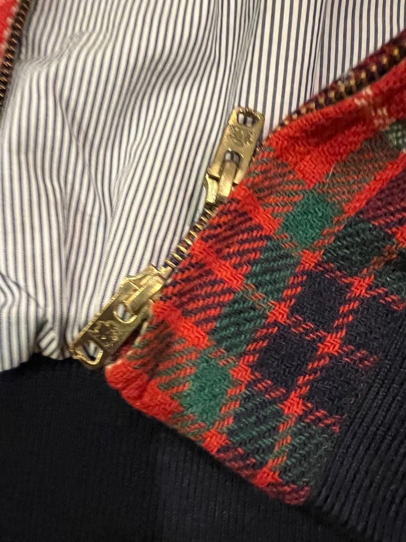 バラクータg9 ツイードチェック　サイズ40 希少価値