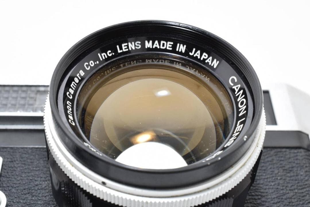 【希少】キャノン Canon 7 50mm f1.4 レンジファインダー