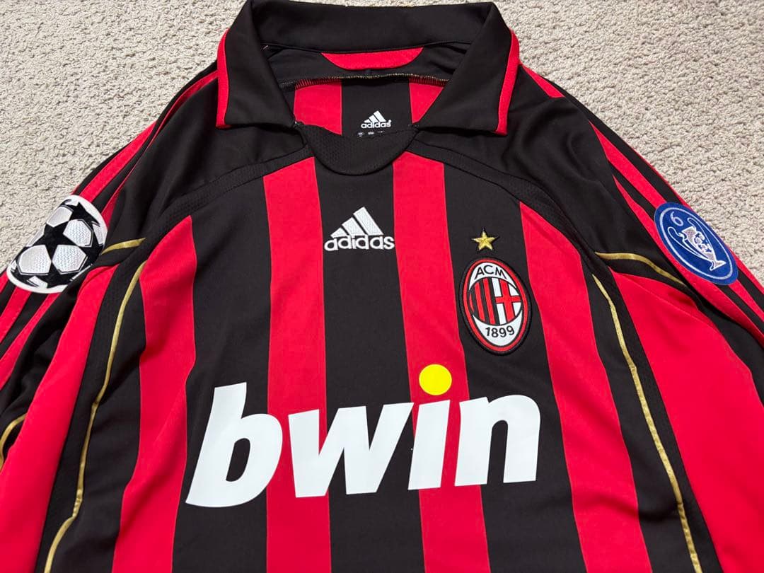 ACミラン　ガットゥーゾ　Gattuso アディダス　長袖　ユニフォーム