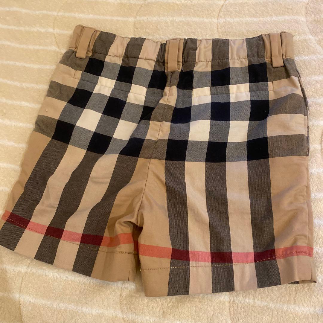 バーバリー　2y 92cm ポロシャツ　ノバチェックパンツ　セット