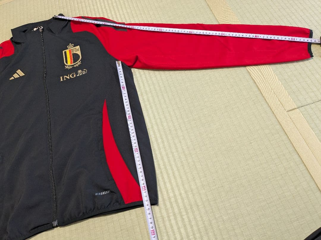 ２０２４シーズン　ベルギー代表　トレーニングジャケット