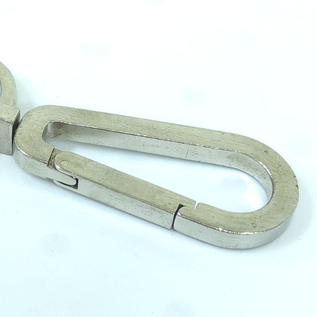 PRADA プラダ カラビナ キーリング キーホルダー シルバーカラー