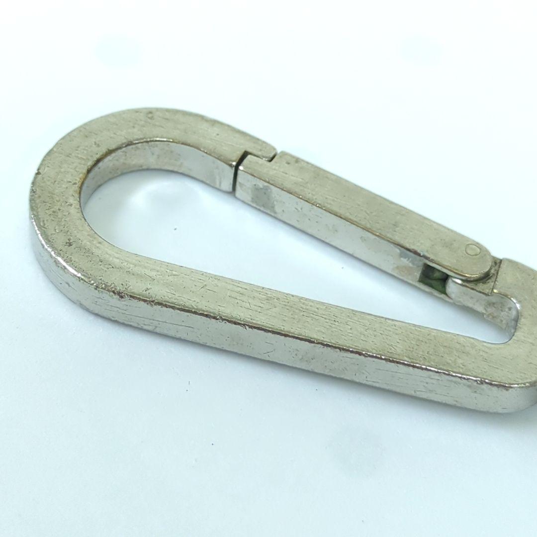 PRADA プラダ カラビナ キーリング キーホルダー シルバーカラー