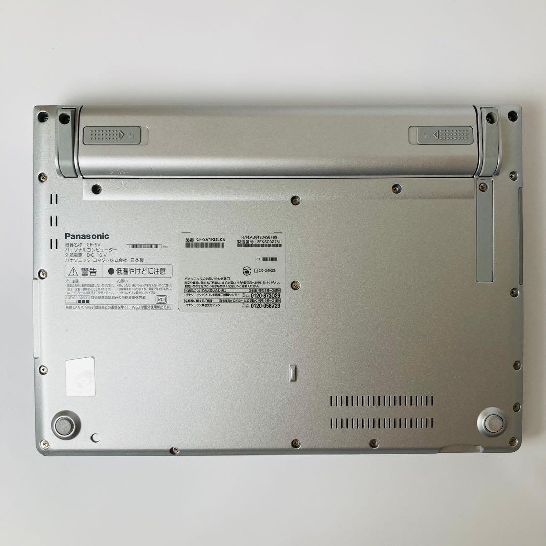 メモリ16GB 11世代 レッツノート SV1 Windows11 office