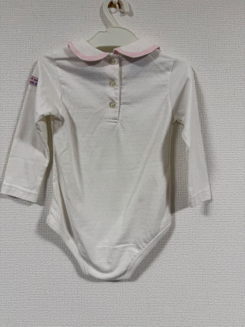 プーさん　ベビーロンパース　オーバーオール　ヴィンテージ　古着　24M