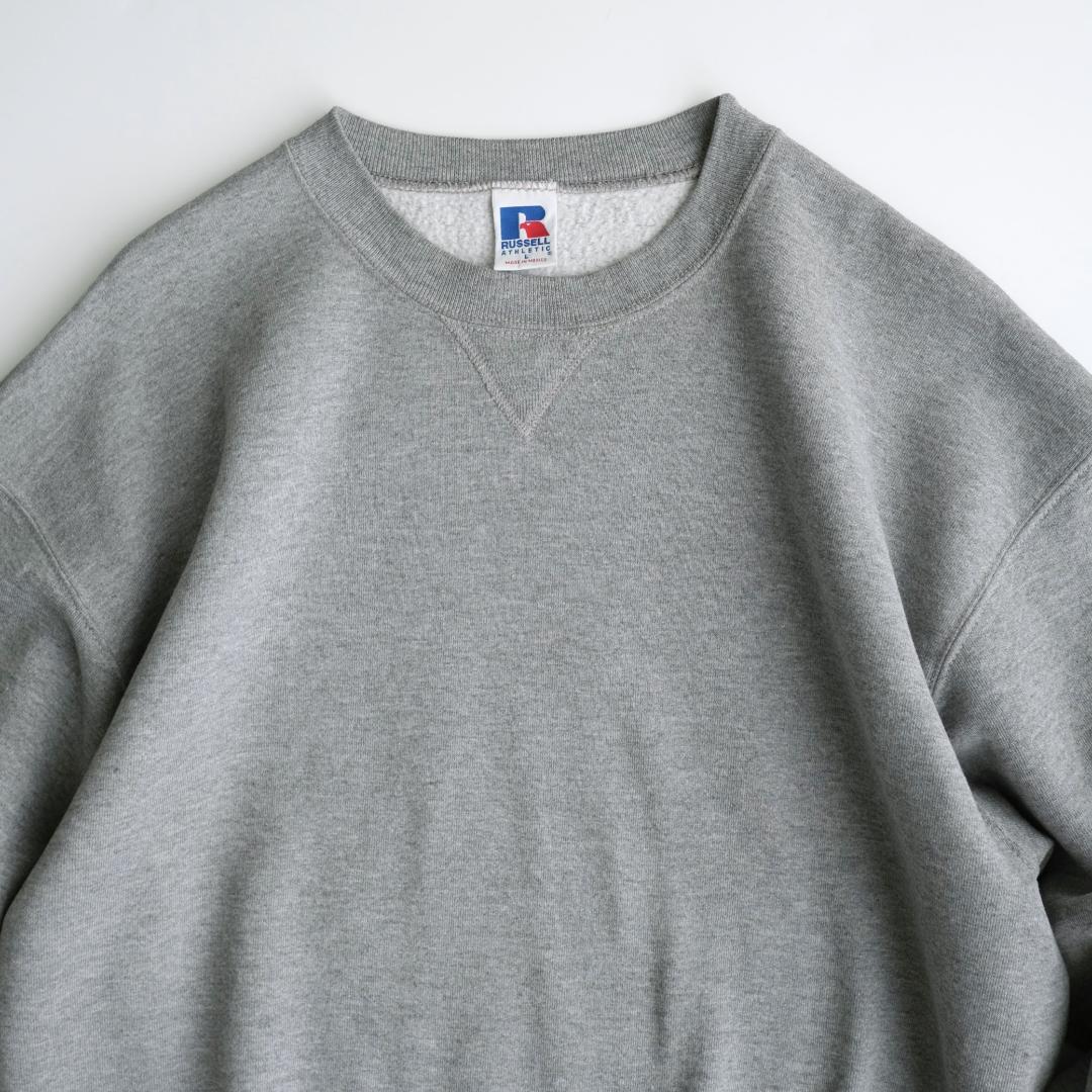 ラッセルアスレチック 00s メキシコ製 無地スウェット グレー L