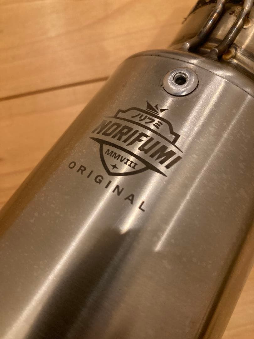 xsr155 オギヤマ　ノリフミ　オリジナルマフラー