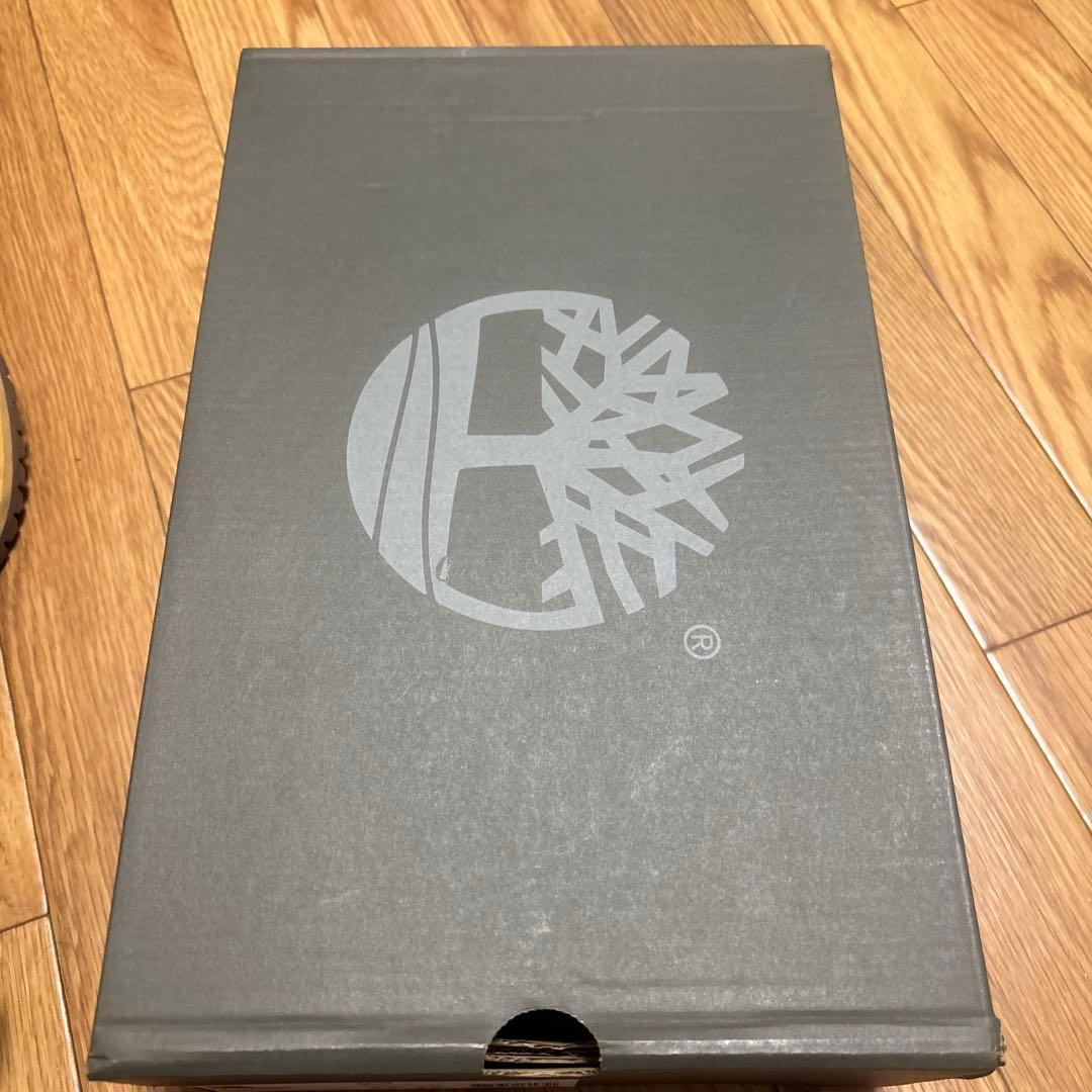 【美品】23.0 Timberland ブラウン ワークブーツ TB012909